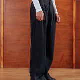 Dylan Trousers, Black Stripe