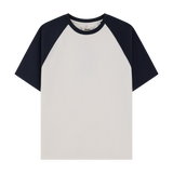 Brando Raglan T-Shirt, White/Navy