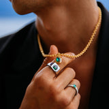 Abel Necklace, Gold