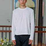 Micah Waffle T-Shirt, White