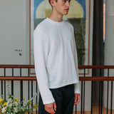 Micah Waffle T-Shirt, White