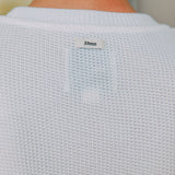 Micah Waffle T-Shirt, White