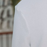 Micah Waffle T-Shirt, White