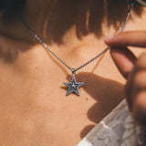 Estella Necklace, Silver