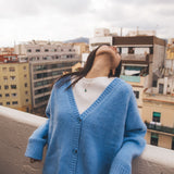 Cleo Cardigan, Blue