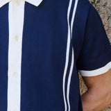 Ripley Knit Shirt, Navy
