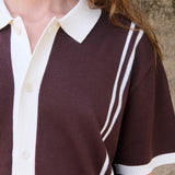 Ripley Knit Shirt, Brown
