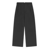 Gerard Pinstripe Trousers, Grey