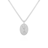 Hector Necklace, Silver