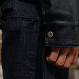 Zayn Leather Jacket, Black