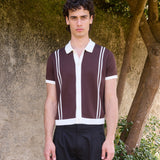Ripley Knit Shirt, Brown